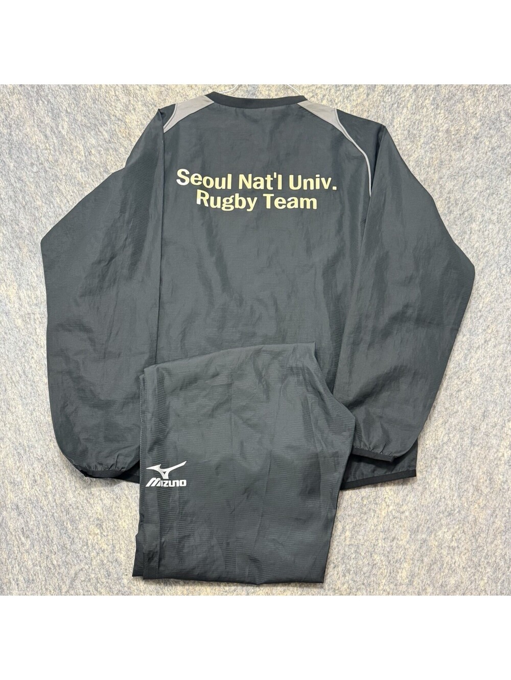 Mizuno Seoul Nat’l Univ Rugby Team Tracksuit Jacket Pants JASPO O Korea